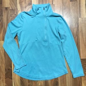 Chaps Ralph Lauren Blue Half Zip Sweatshirt